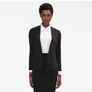 M.M. LAFLEUR The Woolf Jardigan in Black S